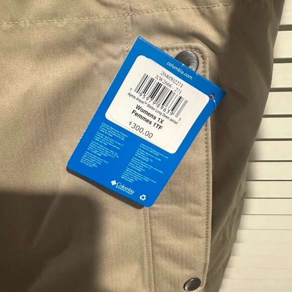 Columbia Apres Arson Winter Long Down Jacket Women’s Size 1X  Omni-Tech - Picture 5 of 15